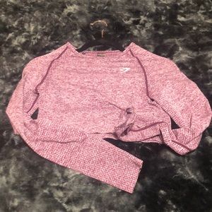 Gym Shark Long Sleeve crop top
